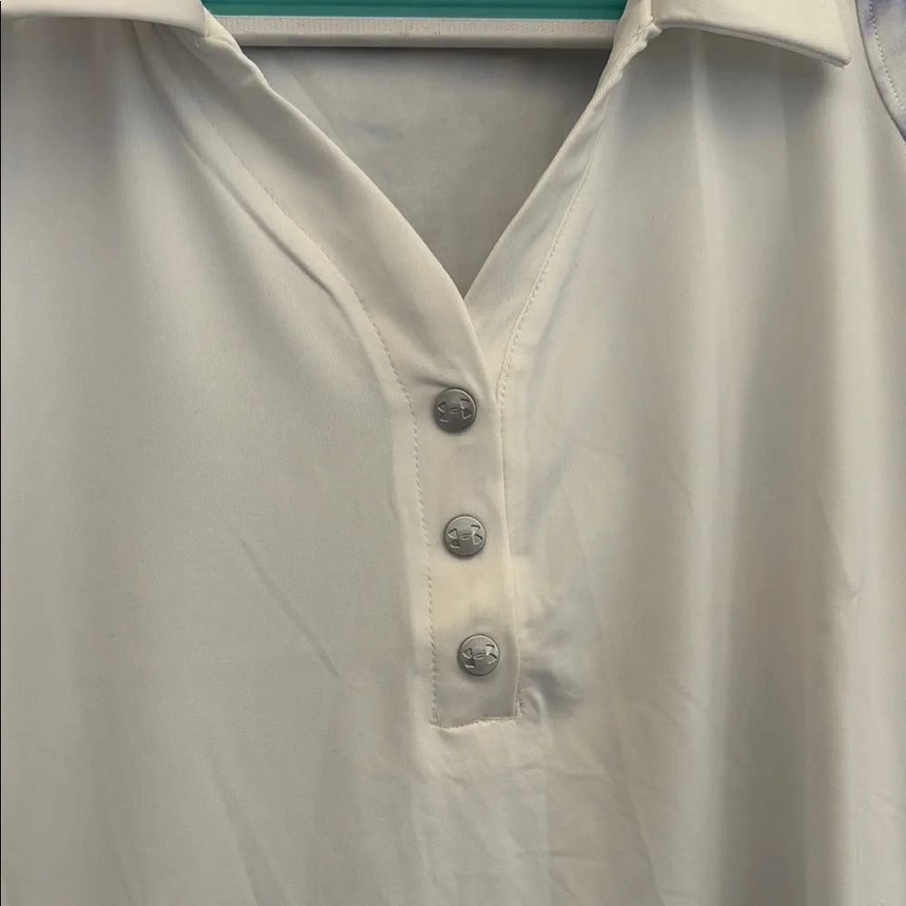 White and Purple Polo Shirt - Picture 4 of 16
